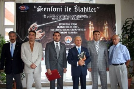 Adana'da "senfoni İle İlahiler Konseri" 10 Eylül'de