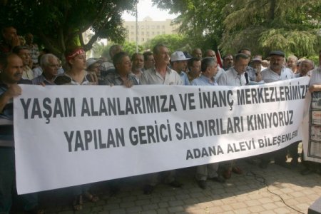Adana'daki Aleviler Sürgü'deki Olaya Tepki Gösterdi