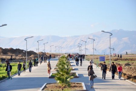 Adıyaman Üniversitesi kampüsü güzel bir görünüme kavuşuyor