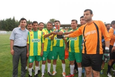 Adıyaman'da mahkumların final maçı çekişmeli geçti