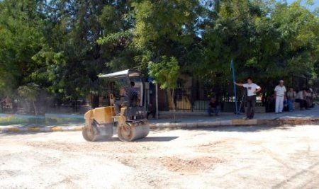 Adıyaman'ın Sokakları Asfatlanıyor