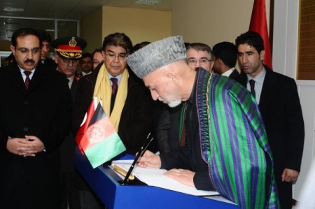 Afganistan Cumhurbaşkanı Karzai, Sivas'ta
