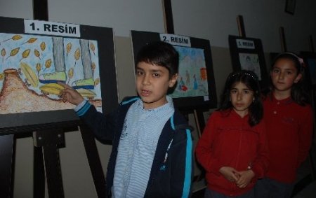 Afitab Koleji'nin projesinde öğrenciler ekmek israfına dikkat çekti