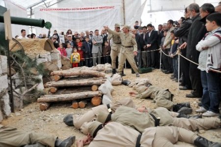 Afyon'da Çanakkale savaş alanları çadırını 30 bin kişi ziyaret etti