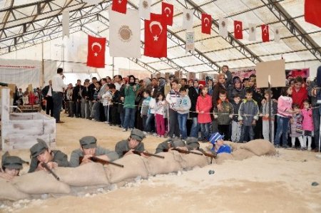 Afyon'da Çanakkale savaş alanları çadırını 30 bin kişi ziyaret etti
