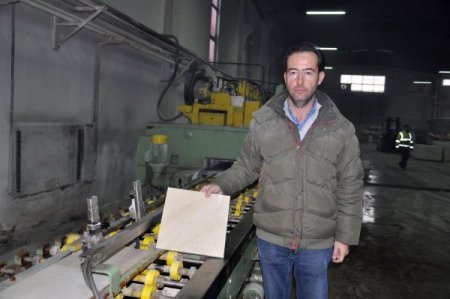 Afyon’da üretilen mermer fayanslar ABD’lilerin evlerini süslüyor