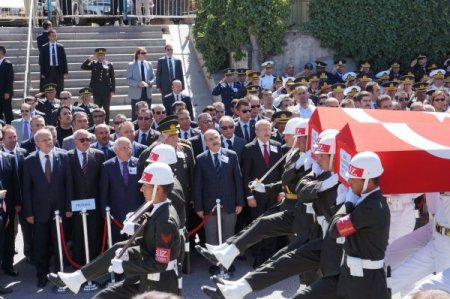 Afyonkarahisar şehitleri Başkent'te son yolculuklarına uğurlandı