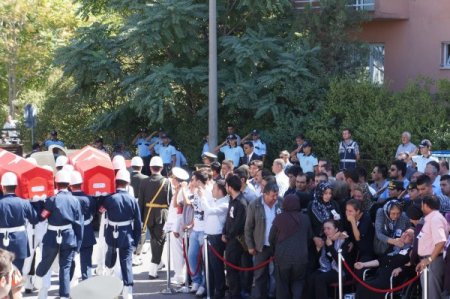 Afyonkarahisar şehitleri Başkent'te son yolculuklarına uğurlandı