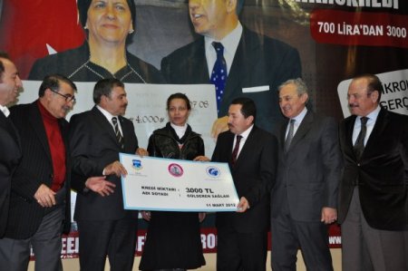 Afyonlu 10 Bayan Üçüncü Kez Mikro Kredi Sevincini Yaşadı