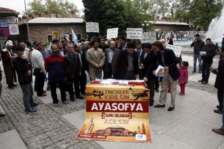 AGD'li gençlerden ‘Ayasofya cami olsun’ talebi