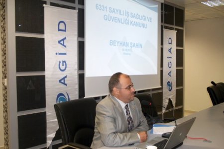 AGİAD üyelerine iş sağlığı ve güvenliği semineri verildi
