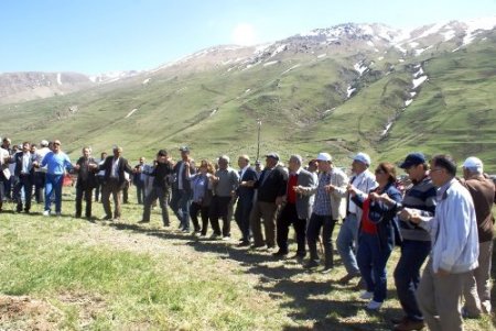 Ağrı Dağı Korhan Yaylası'nda piknik keyfi