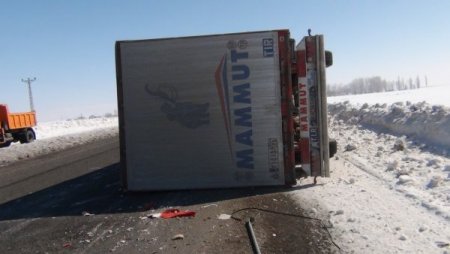 Ağrı-eleşkirt Yolunda Trafik Kazası