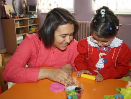 Ağrı'da dezavantajlı çocuklar için okul öncesi eğitim projesi başladı