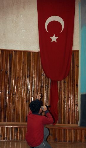 Ağrı'da Öğrenciler İstiklal Marşı'nı Güzel Okumak İçin Yarıştı