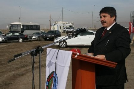Ağrı'da Yeni Otogarın Temeli Törenle Atıldı