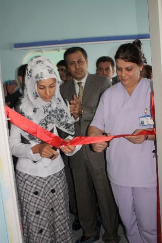 Ağrı'da Yenidoğan Yoğun Bakım Ünitesi Açıldı