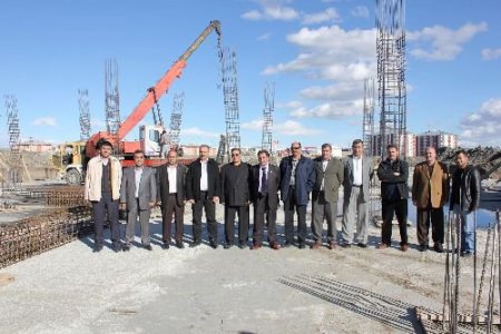 Ağrı'nın Yeni Otogarı Hızla Yükseliyor