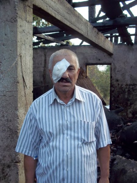 Ahırda çıkan yangında 7 büyükbaş hayvan telef oldu