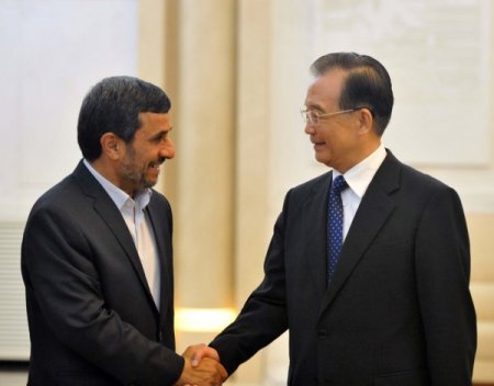 Ahmedinejad, Çin Başbakanı Wen İle Görüştü