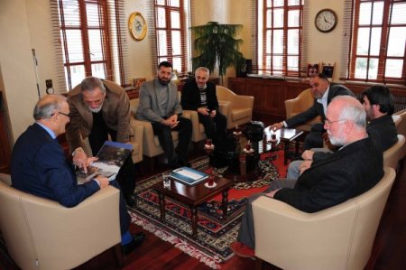 AHSEN Vakfı yönetimi Başkan Yılmaz’ı ziyaret etti