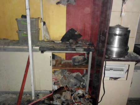 AİBÜ aktivite merkezinde yangın