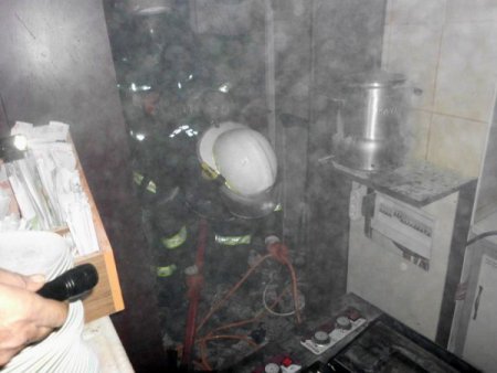 AİBÜ aktivite merkezinde yangın