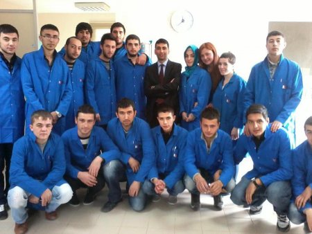 AİBÜ'lü öğrenciler Bolu Çimento'da ders görmeye başladı