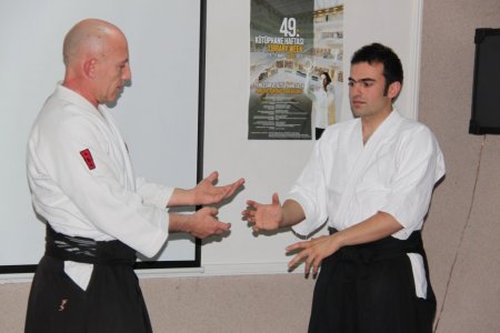 Aikido gösterili kitap tanıtımı