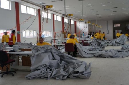 Aile mahremiyetini dikkate alan Kızılay 2 oda, 1 salon çadır yaptı(Özel)