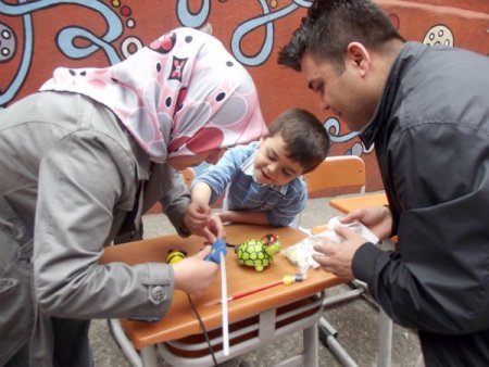 Ailece Sanat Yaptılar