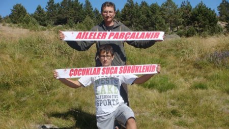 ‘Aileler parçalanmasın, çocuklar ağlamasın’ diye Kaz Dağları’nda yürüdü