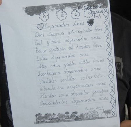 Ailesini Katleden, Kendisini De Yaralayan Annesine 3 Gün Önce Şiir Yazmış