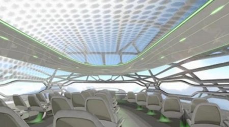 Airbus’tan ‘transparan’ Yolcu Uçağı