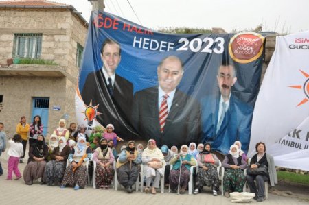 Ak Parti Adayları Niğde'de 3'te 3 Yapmak İçin Çalışıyor