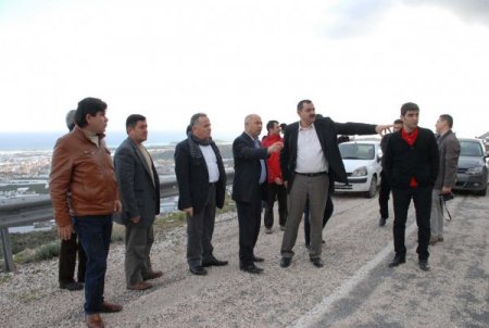 AK Parti heyeti, sel bölgesi Demre’de inceleme yaptı