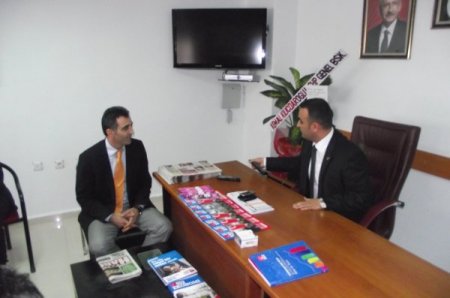 Ak Parti İl Başkanı Açıkgöz’den Chp İl Başkanı Kaytan’a Ziyaret