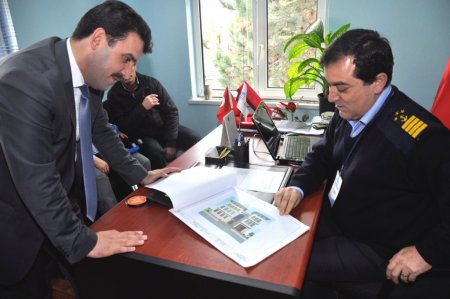 AK Parti İlçe Başkanı Çakır'dan liman incelemesi