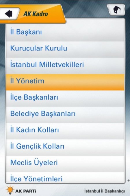 AK Parti İstanbul 'akıllı telefonlarda'