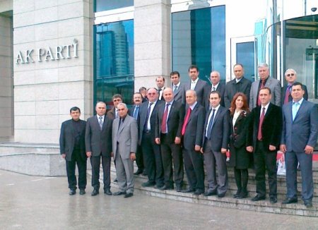 Ak Parti Manavgat Yönetimi Ankara'da Ziyaretlerde Bulundu