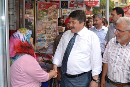 Ak Parti Manisa Milletvekilleri Saruhanlı'ya Teşekkür Ziyareti Yaptı
