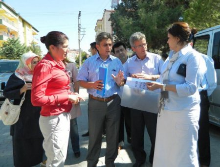 AK Parti Milletvekili Dalbudak Acıpayam'da incelemelerde bulundu