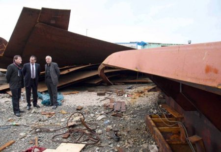 AK Parti Milletvekili Demir'den, işçi ailelerine taziye ziyareti