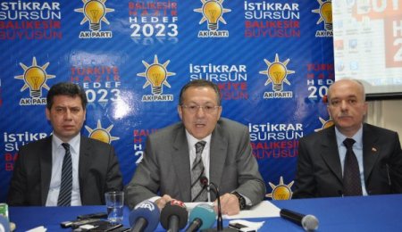 AK Parti Milletvekili Uğur: Balıkesir'in 50 yıl sonrasını düşünüyoruz