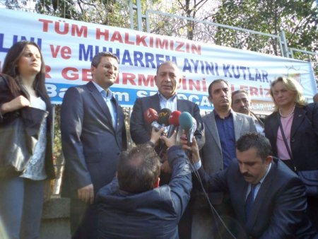 AK Parti pankartına CHP tepkisi