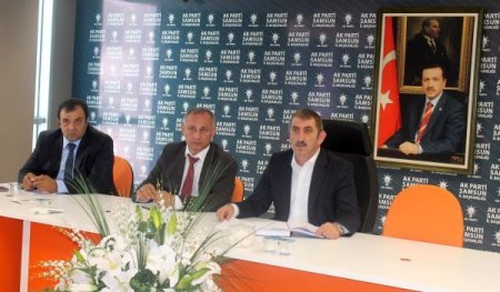 AK Parti Samsun İl Başkanı Köktaş, İl Genel Meclisi üyeleri ile bir araya geldi