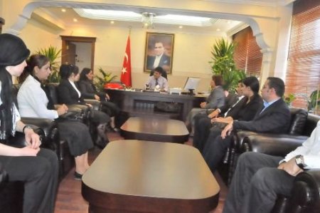 Ak Parti Şırnak Kadın Kolları Yöneticileri, Kaymakam Yıldız'ı Ziyaret Etti