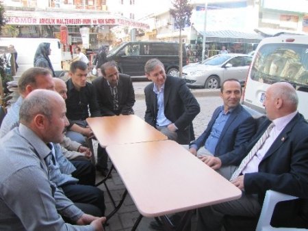 AK Parti'den ikinci kez seçilen Yıldız'a tebrik ziyareti