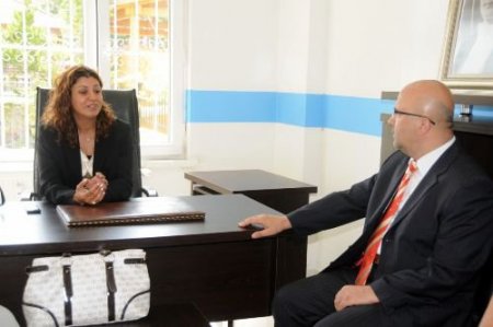 Ak Partili Başkan'dan Chp İlçebaşkanlığına Ziyaret