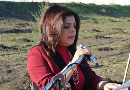 AK Parti’li bayanlar yeni yıla fidan dikerek girdi